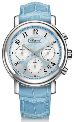 Chopard MILLE MIGLIA ELTON JOHN LADIES Steel Watch 168331-3008 - Click Image to Close